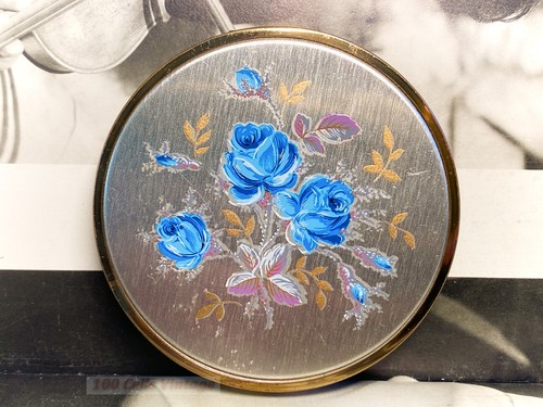 Mascot silver and blue floral