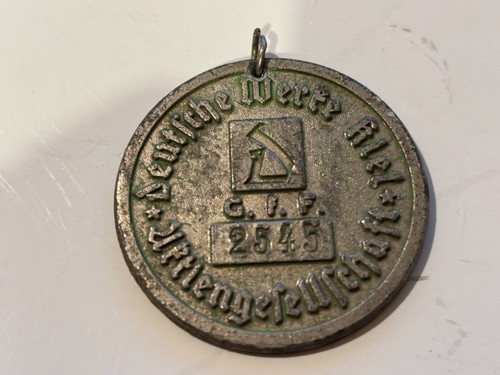 German ww2 badge tinnie - ww2, tinnie.
