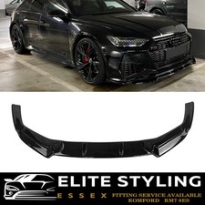 FOR AUDI RS6 C8 FRONT SPLITTER