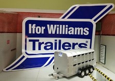 Ifor Williams OEM Plant Twin Axle Builders Box Van Trailer Large Decal Sticker