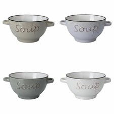 Soup Bowls with Handles Large