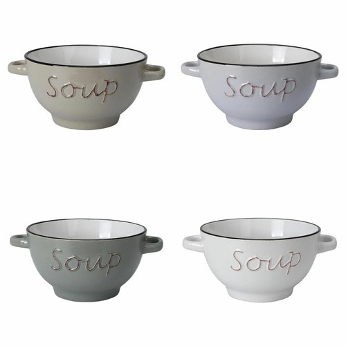 Soup bowls with handles large - bowls,