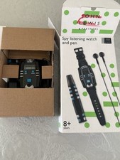 A SPY LISTENING WATCH AND PEN
