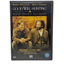 Good Will Hunting (DVD) Region 2 PAL Cert 15 Buena Vista Home Entertainment