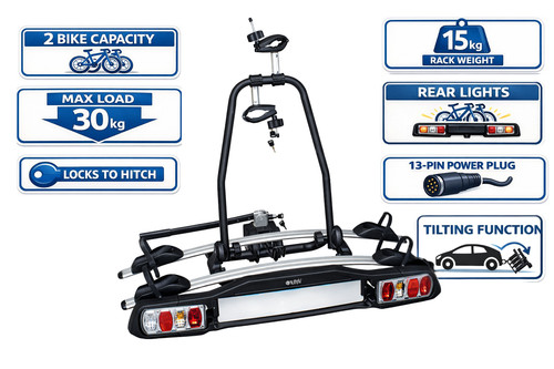 Tow bar bike carrier - for, 2