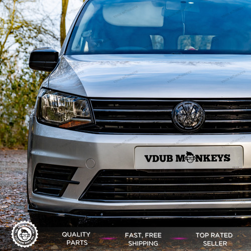 Caddy mk4 gloss black front - mk4,
