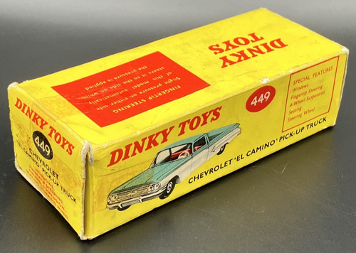 Dinky toys 449 chevrolet - dinky, ‘el
