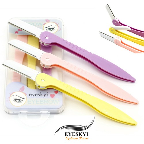 Foldable eyebrow shaper razor - shaper,