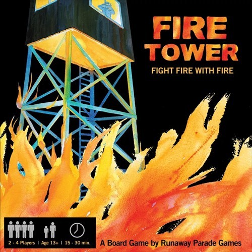 Fire tower board - tower, game