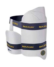 Masuri T Line White Combo Cricket Thigh Guard - Free P&P