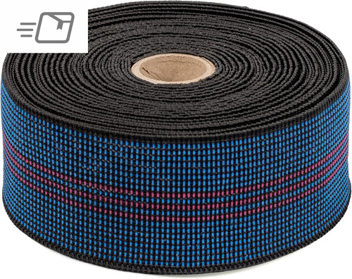 Elasticated upholstery webbing - upholstery,