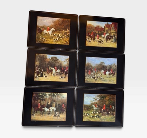 6pc pimpernel tally black - tally, ho