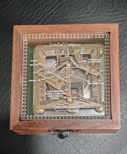 Nautical sundial vintage style - sundial,