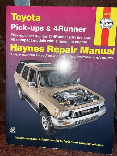 Haynes 92075 repair manual - haynes,