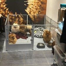 Acrylic Panel Pet Playpen