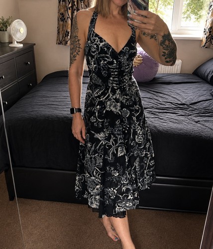 Karen millen floral - karen, halterneck