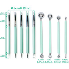 9 PCS Silicone Clay Sculpting