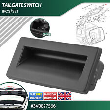 For VW Audi Skoda Seat 3V0827566 Tailgate Rear Lock Handle Switch Boot Button UK