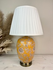 Yellow Floral Oriental