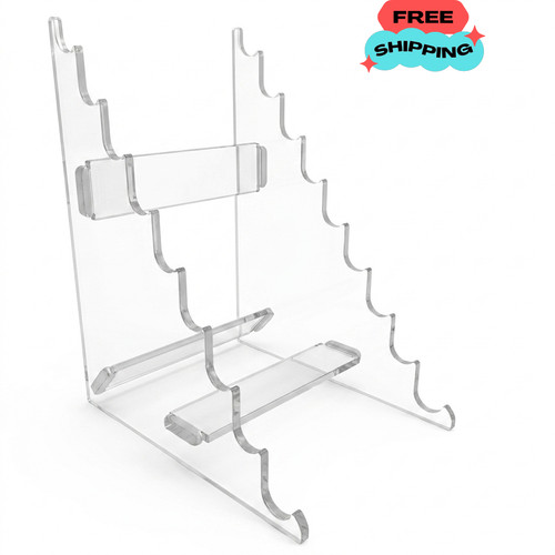 Clear acrylic tier - clear, 9
