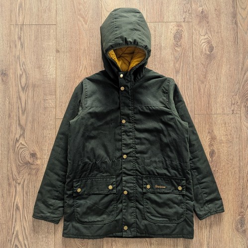 Barbour boys durham wax jacket - boys,