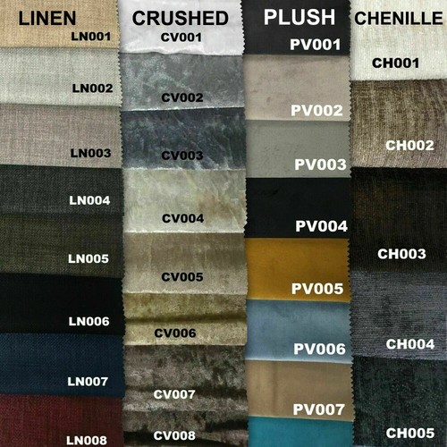 Chenille crushed velvet linen - chenille,
