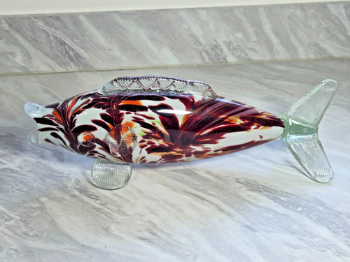 Murano glass fish inch - murano,