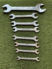 8 X BRITOOL WHITWORTH OPEN ENDED  SPANNERS    AS LISTED BELOW(c)