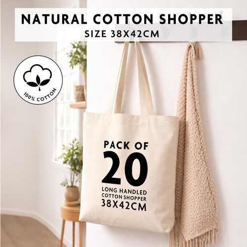 Pack cotton tote bags - pack,