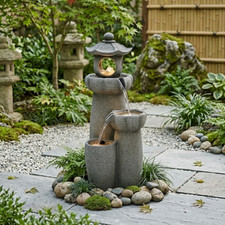 Outdoor Water Fountain 66cm
