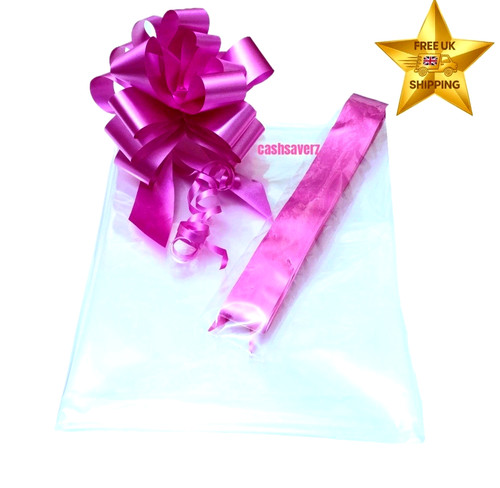 Clear cellophane gift wrap - cellophane,