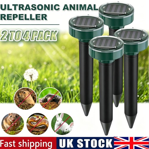 Ultrasonic solar mole rat - 4x,