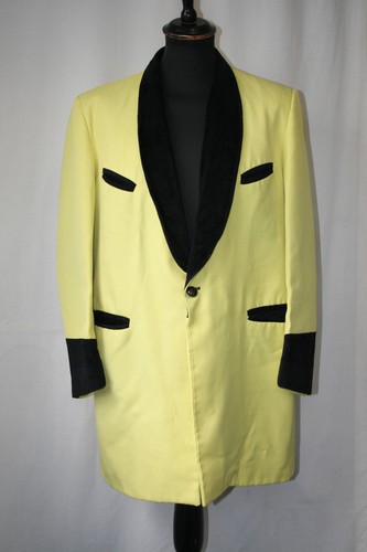 Vintage yellow drape frock - vintage,