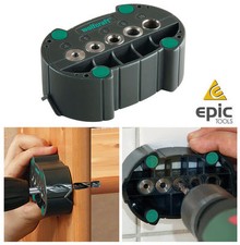 Wolfcraft Accumobil Metric 4mm To 10mm Wood,Tile,Masonry,Metal Drill Guide, 4685