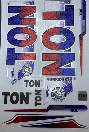 Ton cricket bat sticker - cricket,