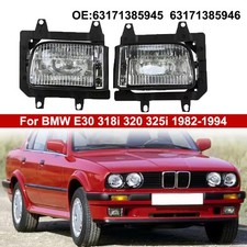 Front Bumper Daytime Running Light Fog Light For BMW E30 318i 320 325i 1982-1994