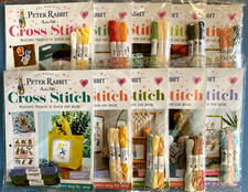 HACHETTE - THE WORLD OF PETER RABBIT - CROSS STITCH KITS - ISSUES 41-50