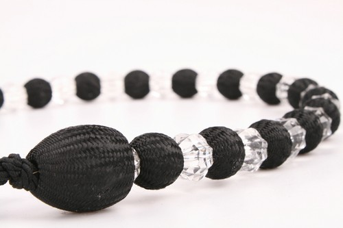 Curtain tieback beaded - curtain,