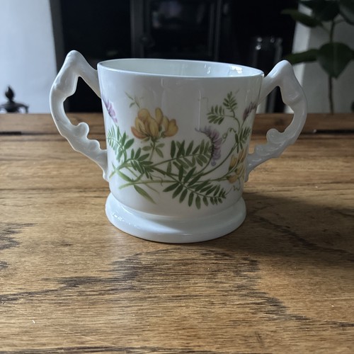 Twin handled china mug - china, loving