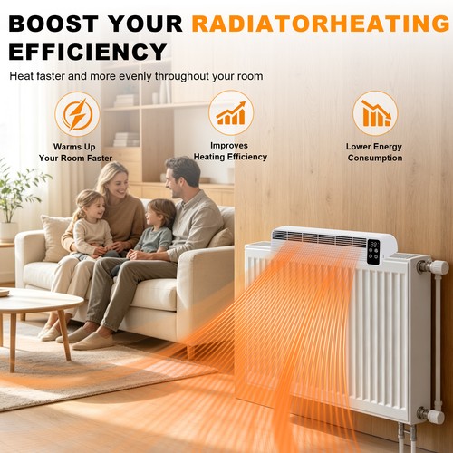 Radiator fan booster - radiator, 100cfm
