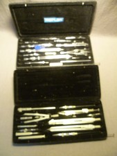 2 older compass boxes by Riefler and Spitta & Leutz