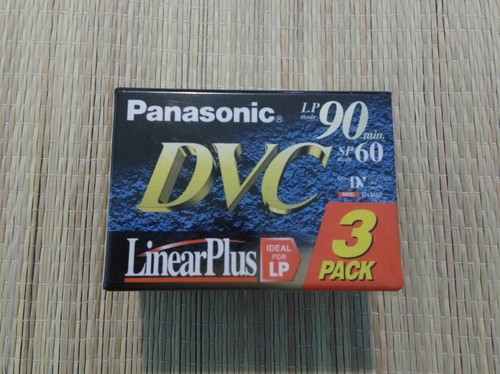 Panasonic dvc 90 minutes - 3x,