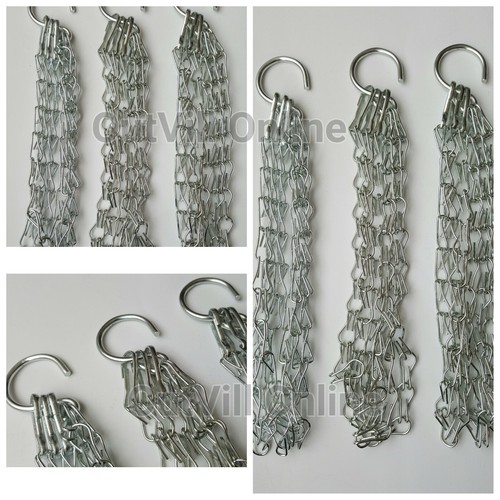Silver chains - 17",
