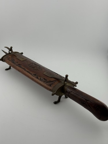 Vintage indian carved - indian,