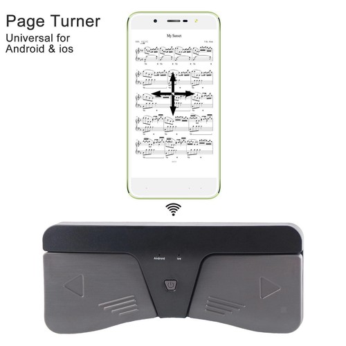 Electronic page turner pedal - page,
