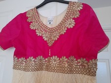 Ladies  Brand new Indian  Kurti ( one piece)  Anarkali Size  L   (UK 14-16)  