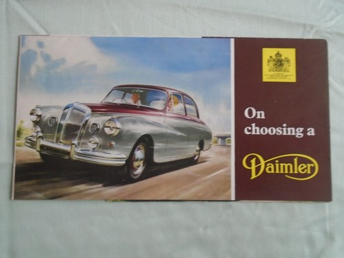 Daimler range brochure - , c1960