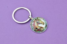 Colorful Stained Glass Horse