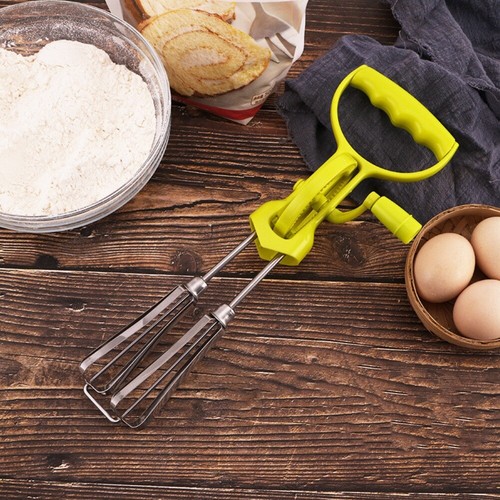 Vintage rotary hand whisk - hand,