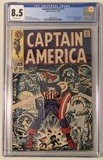 Captain America # 107 CGC 8.5